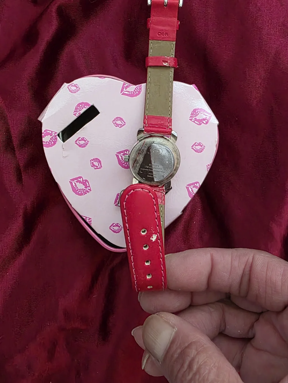 Betty Boop Women's Red Watch